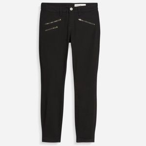 Pistola Stitch Fix Alessia Zip Moto Black Skinny Jeans Size 29